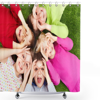 Personality  Funny Kids Shower Curtains