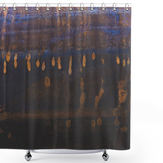 Personality  Rusty Background Shower Curtains