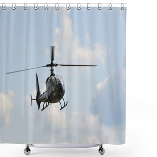 Personality  Helicopter Shower Curtains