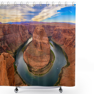 Personality  Nice Image Of Horseshoe Bend Shower Curtains