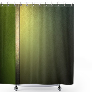 Personality  Green Background Shower Curtains