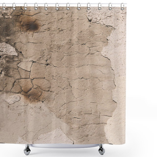 Personality  Old Weathered Wall Shower Curtains