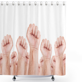 Personality  Labour Movement, Workers Union Strike Shower Curtains