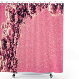 Personality  Old Fest Bronze Metal Feast Glitz Pale Rose Color Glimmer Copyspace Area For Text On Happy Xmas Card Backdrop. Bright Dreamy Vintage Art Bling Dust Space Wallpaper Design. Closeup Detail View Banner Shower Curtains
