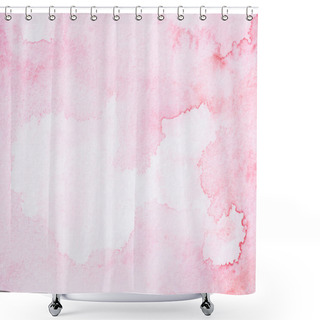 Personality  Abstract Light Pink Watercolor Background Shower Curtains