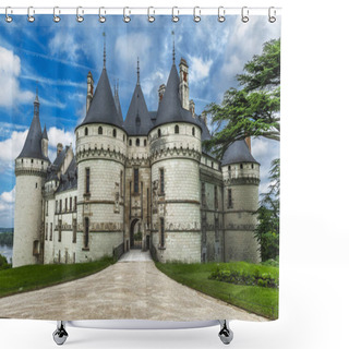 Personality  View On Chaumont Castle Shower Curtains