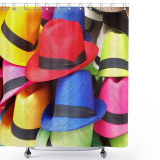 Personality  Colorful Hats Shower Curtains