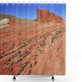 Personality  Red Rock Landscape, Southwest USA Shower Curtains