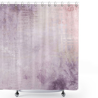 Personality  Purple Background - Abstract Vintage Design Shower Curtains