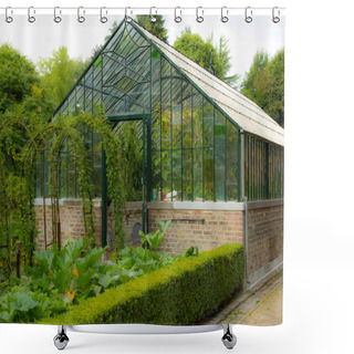 Personality  Greenhouse Shower Curtains