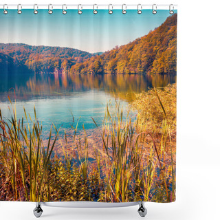 Personality  Plitvice Lakes National Park Shower Curtains