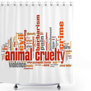 Personality  Animal Violence Shower Curtains