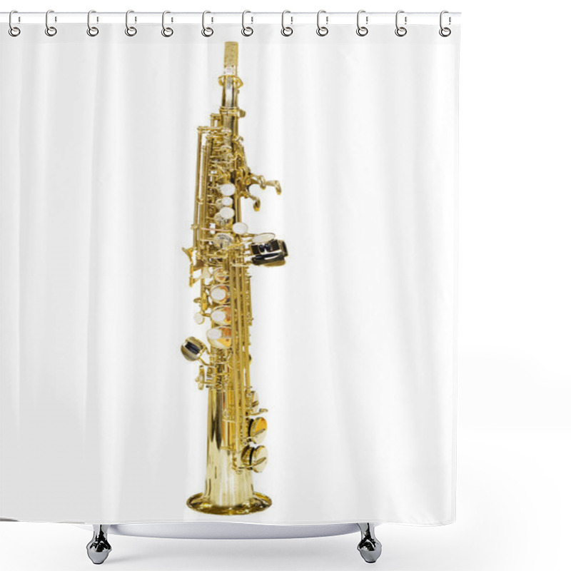 Personality  Image Of Clarinet Shower Curtains