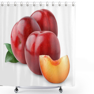 Personality  Plums Shower Curtains