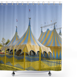 Personality  Circus Tents Shower Curtains