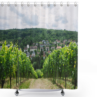 Personality  Village Shower Curtains