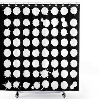 Personality  Ink Blots Collection Shower Curtains