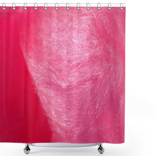Personality  Pink Cotton Candy As Background Shower Curtains