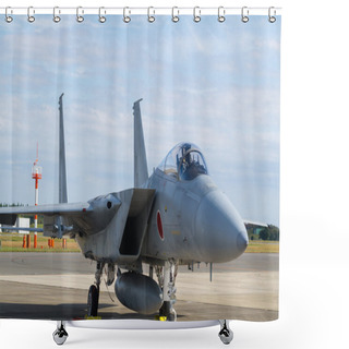 Personality  Boeing F-15J Eagle Shower Curtains
