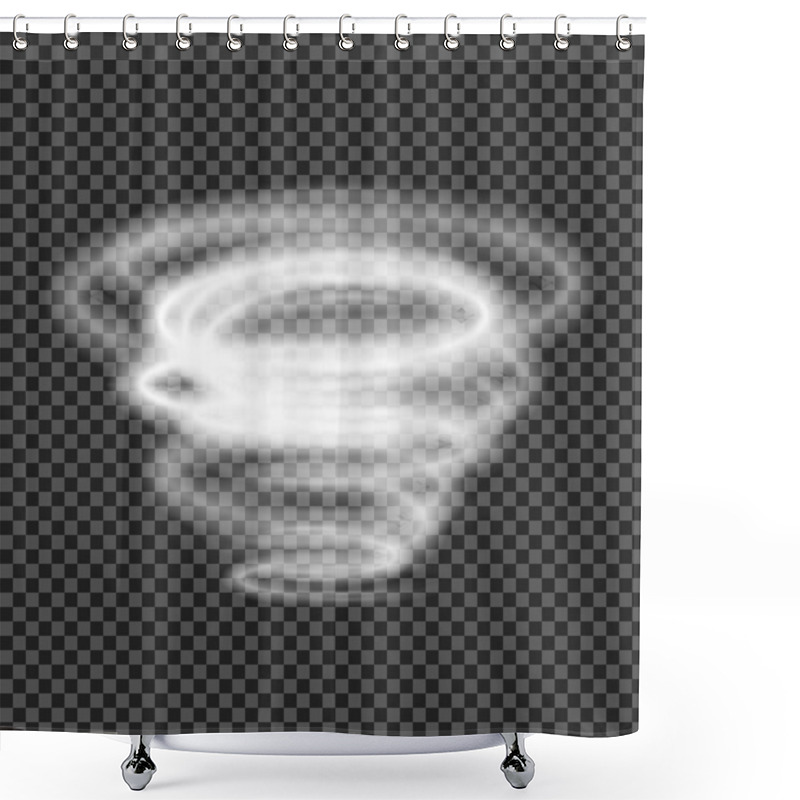 Personality  Fog And Smoke Isolated Transparent Special Effect. White Vector Cloudiness, Mist Or Smog Background. Vector Illustration. EPS10 Shower Curtains