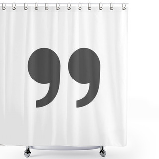 Personality  Quote Modern Icon Shower Curtains