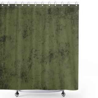 Personality  Old Green Wall Grunge Background Or Texture  Shower Curtains