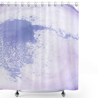 Personality  Abstract Light Violet And Pink Ink Texture Shower Curtains