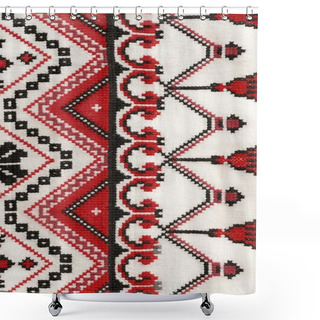 Personality  Whimsical Pattern With Ringlets Shower Curtains