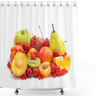 Personality  Various Fruits Shower Curtains