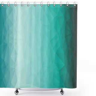 Personality  Abstract Multicolored Background With Poly Pattern Shower Curtains