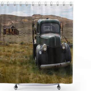 Personality  Bodie Ghost Town Shower Curtains