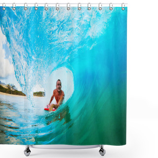 Personality  In The Barrel Shower Curtains