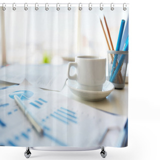 Personality  Office Morning Shower Curtains