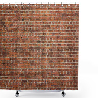Personality  Grunge Brick Wall Shower Curtains