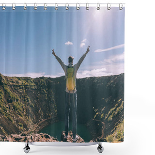Personality  Backpacking Shower Curtains