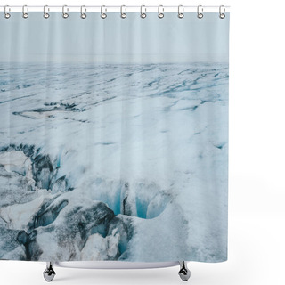 Personality  Glacier Shower Curtains