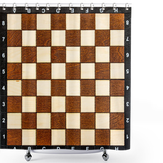 Personality  Chessboard Shower Curtains