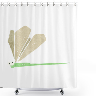 Personality  Cartoon Dragonfly Shower Curtains