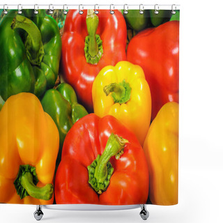Personality  Bell Peppers Shower Curtains