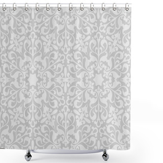 Personality  Seamless Floral Pattern. Shower Curtains