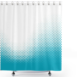 Personality  Abstract Dots Vector Background. Shower Curtains