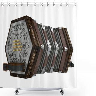 Personality  Concertina Shower Curtains