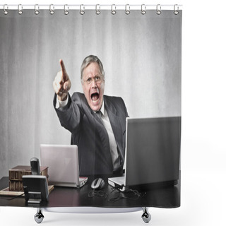 Personality  Dismissal Shower Curtains