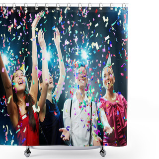 Personality  Festive Atmosphere Shower Curtains
