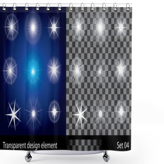 Personality  Stars. Vector Illustration For Design. Shower Curtains