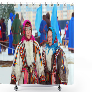 Personality  Girls Of The People Nenets Shower Curtains