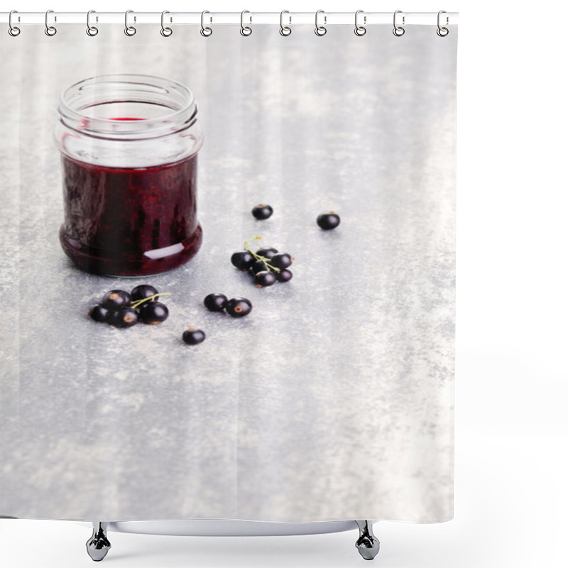 Personality  Homemade Blackcurrant Jam Shower Curtains