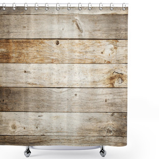 Personality  Rustic Barn Wood Background Shower Curtains