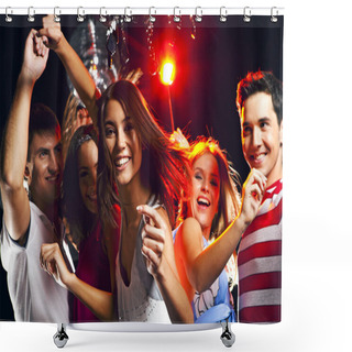 Personality  Attractive Dancer Shower Curtains