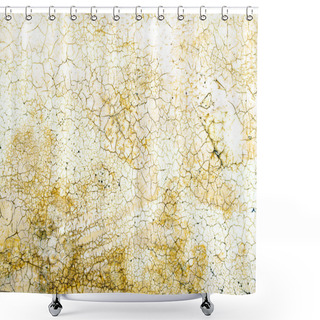 Personality  Cracked Surface. Shower Curtains